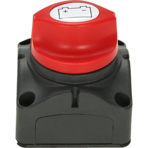 12/24V/48V Car RV Battery Selector Isolator Disconnect Rotary ON/OFF Switch Replacement Power Switch For Auto Boat Yacht