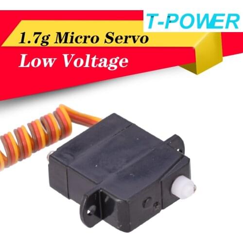 T-power 1.7g Micro Digital Servo Mini JST Connector For RC Fixed Wing Quadcopter Helicopter Drone