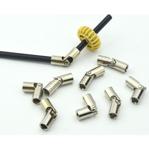 Technical high-tech building block parts 61903 metal universal joint 9244 axis connector assembly parts
