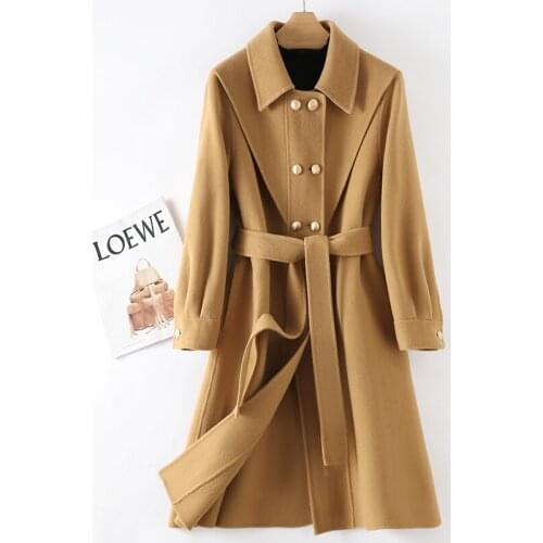 VWBQNZ Women's Coats With A Belt