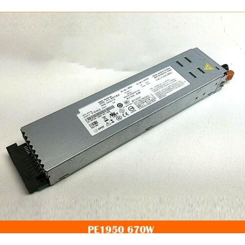 High quality power supply for PE1950 HY104 7001080-Y100 Z670P-00 A670P-00 D670P-S0 670W working well