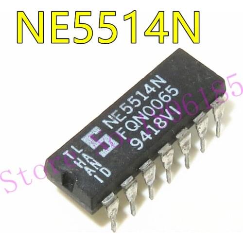 5Pcs NE5514N NE5514 DIP-14 Quad high-performance operational amplifier