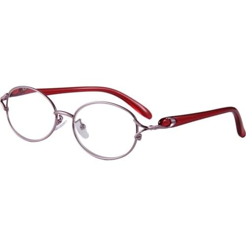 Vazrobe Women Reading Glasses +100 150 200 250 300 350 400 Oval Spectacles for Read Ladies Female Eyeglasses Frames