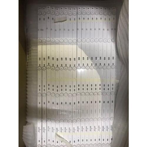 5set LED STRIP 55" NEW AND ORIGINAL QUALITY JS-D-JP5510-B61EC E55DU1000---4K FHD A/B 8A&1B IN 1TV 576.0MM*17.0MM*1.0T