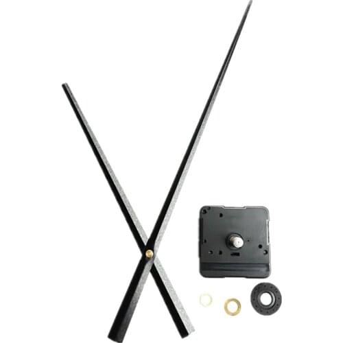 High Torque 10Sets Sweep 22MM Shaft Large DIY Hands for Quartz Clock Motor Kit Clock Movements