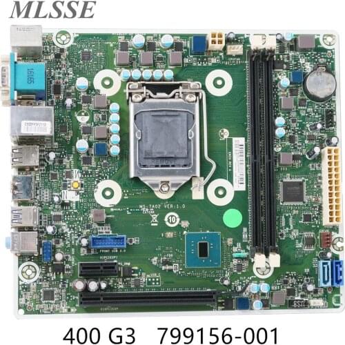 For HP ProDesk 400 G3 SFF Desktop Motherboard 799156-001 799156-601 798930-001 MS-7A02 LGA1151 DDR4 Fast ship