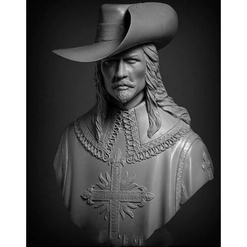 Resin Figure 1/10 ancient man bust Model Unassambled Unpainted Figure Building Kit