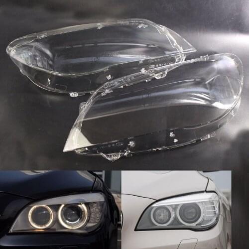 Left Right Side Headlight Lens Len Headlamp Replacement Cover For BMW 7 Series F02 F01 740Li 740i 750i 750Li 760Li 09-15