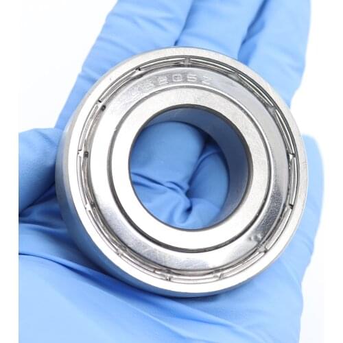 S6205ZZ Bearing 25*52*15 mm ( 2PCS ) ABEC-1 S6205 Z ZZ S 6205 440C Stainless Steel S6205Z Ball Bearings