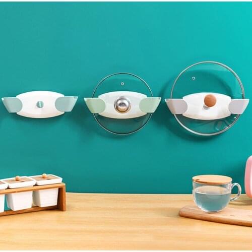 Pan Lid Storage Rack Lightweight Reusable Space Saving Kitchen Pot Lid Racks for Daily Life Holders