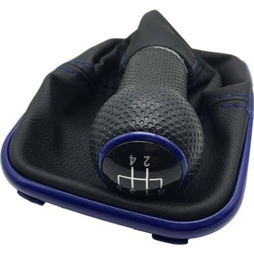 12mm Car Gear Shift Knob For Volkswagen VW Bora Jetta IV Golf GTI Golf 4 MK4 1999-2005 Leon 2009 manual gear stick shift knob