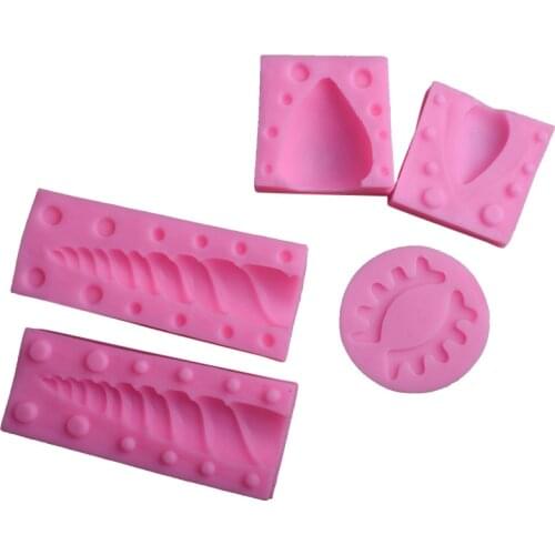 Unicorn Animalsl Silicone Mold Birthday Fondant Cake Decorating Tools Chocolate Gumpaste Sugarcraft Mould Kitchen Gadgets CT1113