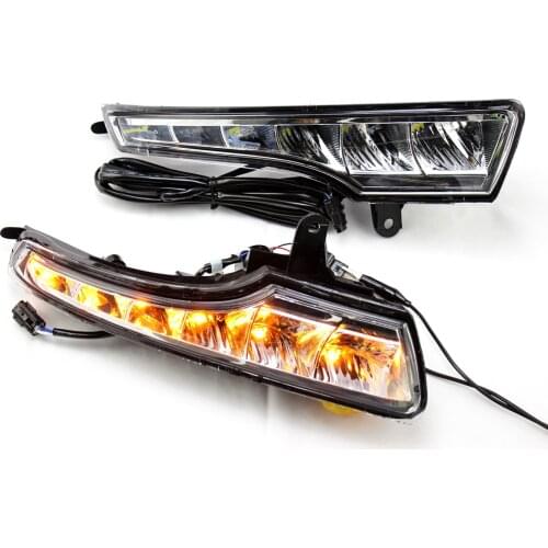 LED Auto Daytime Running Light For Nissan New Teana Altima 2013 - 2015 With Yellow Light