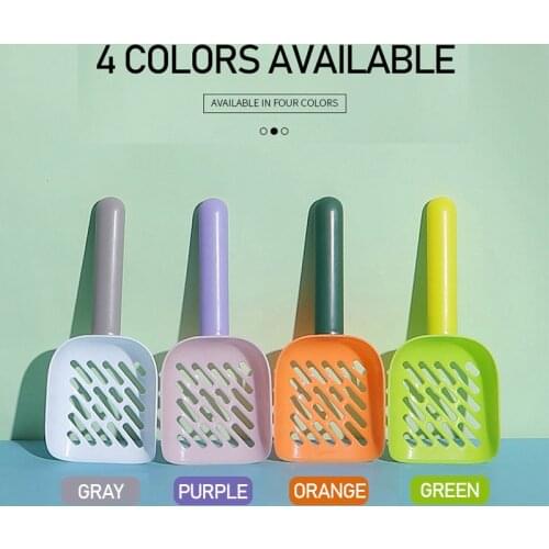 Cat Supplies Cat Litter Shovel Pet Cleanning Tool Plastic Scoop Cat Sand Cleaning Products Toilet For Dog Clean Feces Supplies