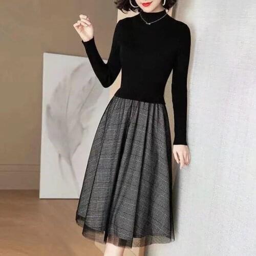 WMWMNU Fashionable Knitted Dresses