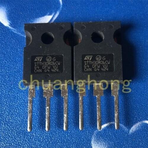 1pcs/lot STTH30R06CW 30A 600V original packing new rectifier tube TO-247