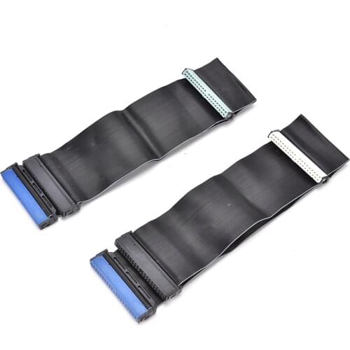 2PCS/lot Hard Disk And Parallel Port Line IDE Hard Drive Optical Drive Data Cable Standard 80-core ATA100 Hard Drive Data Cables
