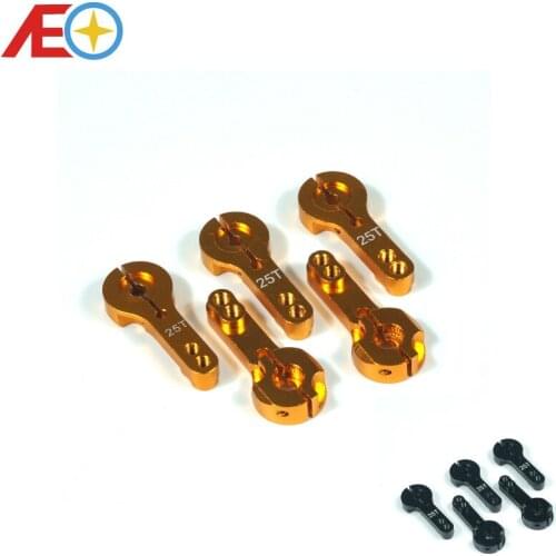 5pcs 25T M3 Metal RC Servo Arm Horn for Futaba Savox Xcore HL HSP HD Power RC Car Airplane Plane