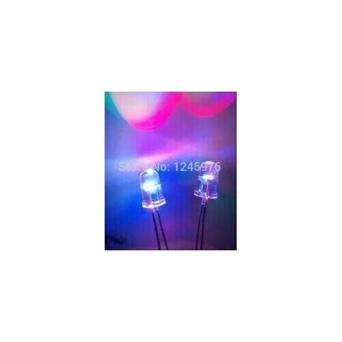 500pcs 3mm RGB 7 color Slow flash LED light-emitting diode (LED) ROHS Hight quality