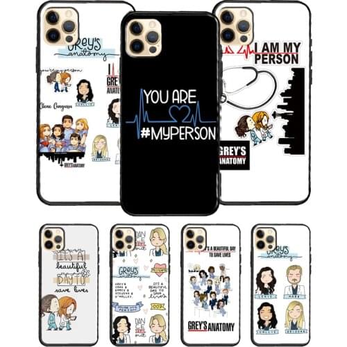 Greys Anatomy You are my person Case For iPhone SE 2020 X XR XS Max 8 7 Plus 12 Pro Max Case For iPhone 11 Pro Max 12 mini