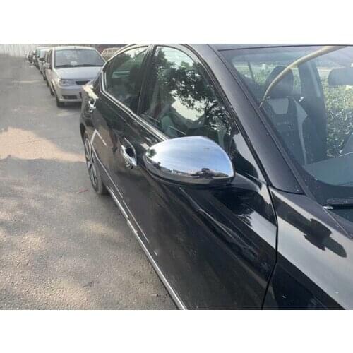 For Nissan Altima 2019 2020 Chrome Rearview Side Door Mirror Cover Trim 2pcs ABS Car modification Auto parts