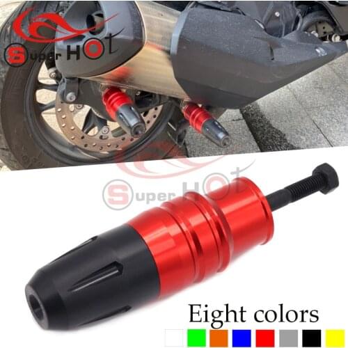For SYM CRUISYM300 cruisym 300 GTS300 300i GTS300 GTS Frame Slider Anti Crash Caps Exhaust Sliders Motorcycle Accessories Parts