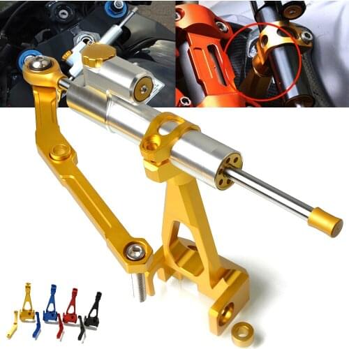 For Yamaha MT 09 MT09 MT-09 FZ09 FZ-09 2013- 2016 2017 Motorcycle Damper Steering Stabilize Safety Control Bracket Mount kit