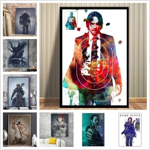 John Wick 2 Full Square/round Diamond Painting Cross Stitch Mosaic Diamond Embroidery Needlework Home decor fans gift WG759