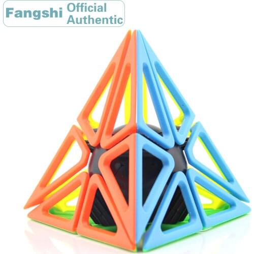 Fangshi F/S limCube Framework Pyramid Magic Cube Lim 2x2 Professional Speed Puzzle Twisty Educational Toys For Kids