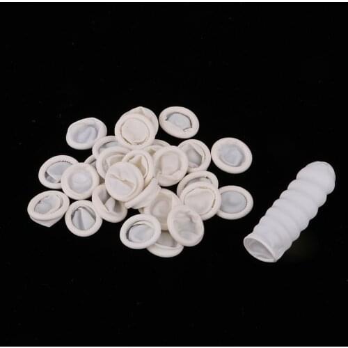 100Pcs Model Coloring Making Tool Spray Paint Finger Sleeve Protectors Guard