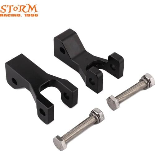 Motorcycle Front Shock Lowering Adapter Kit For Kawasaki ATV KFX 450R KFX450R A-Arms