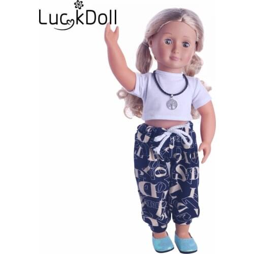 Best gift for children High quality popular handmade clothes Wear fit 18inch / 43cm doll (without shoes) N618