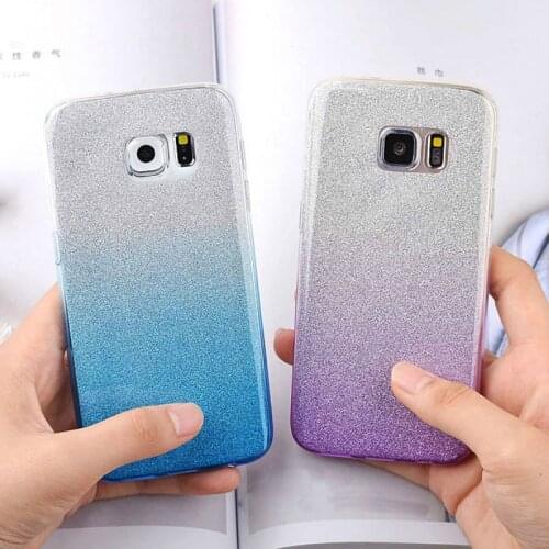 Hot Gradient Soft TPU Case for Samsung Galaxy S8 S9 Plus S6 S7 Edge Cover Silicon for Samsung A3 A5 A7 J3 J5 J7 2016 2017 Cases