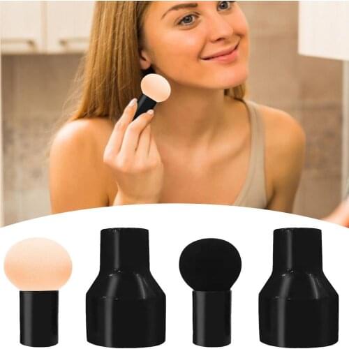 Powder Puff Sponge Set Mushroom Head Shaped Natural Makeup Tool Hydrophilic Non-latex Dry & Wet Cosmetic Tool Tamp Storage Box