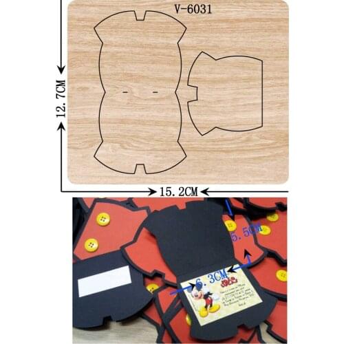 New card wooden dies cutting dies for scrapbooking Multiple sizes V-6031