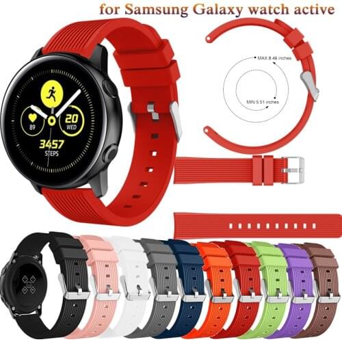 New Classic fashion silicone strap for Samsung Galaxy watch active bracelet for Samsung Galaxy 42mm bracelet accessorie bracelet