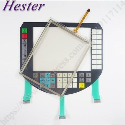 Touch Screen Glass Panel Digitizer for 6FC5403-0AA20-0AA1 6FC5 403-0AA20-0AA1 HT8 Touchpad with Membrane Keypad Switch Keyboard