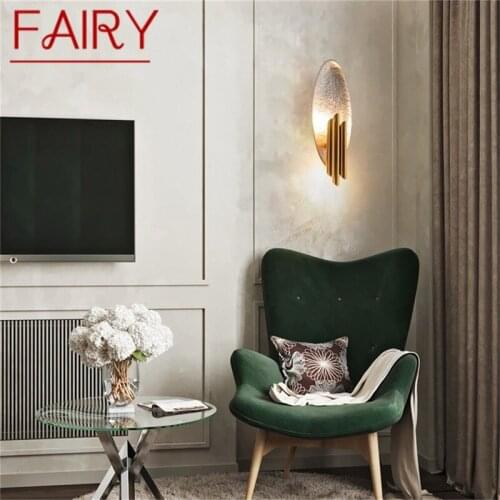 FAIRY Nordic Indoor Wall Sconces Lamp Postmodern Light Fixture For Home Living Room Decoration