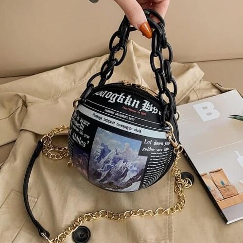 NEW Basketball Design Shoulder Chain Bag Crossbody Bag for Women Fashion Purses and Handbags Brand Designer Bags Luxury Leather