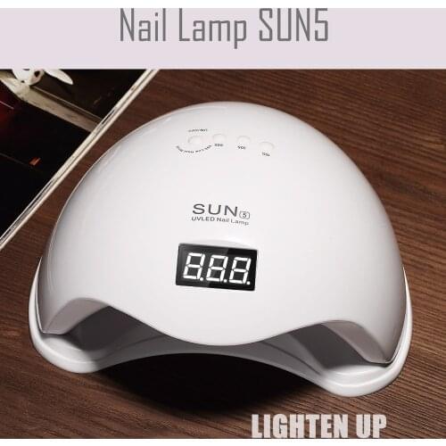 48W UV Led Lamp Nail Dryer For All Types Gel 24 Pcs New Design Nail Art Manicure Tools #DGR-5