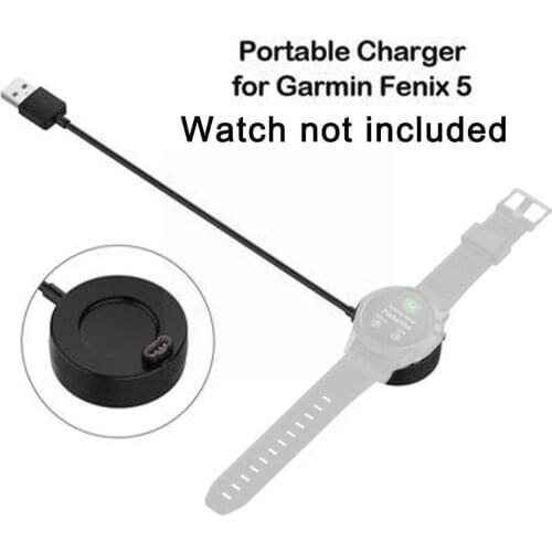 USB Charging Cable Cord Dock Charger For Music Fenix 45S 5/6/5s/6s/5x/6x Forerunner 245M 245 945 935 Vivoactive Garmin 3/4/ A7M0