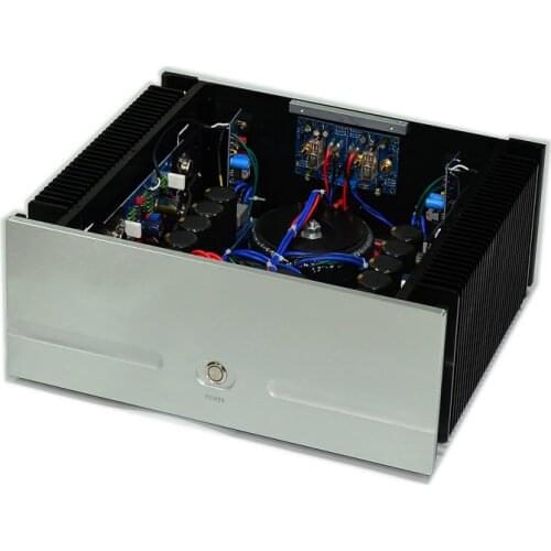 Fever grade M90 HIFI pure post-stage high-power Class A/Class A and B power amplifier, frequency response: 10HZ-30KHZ