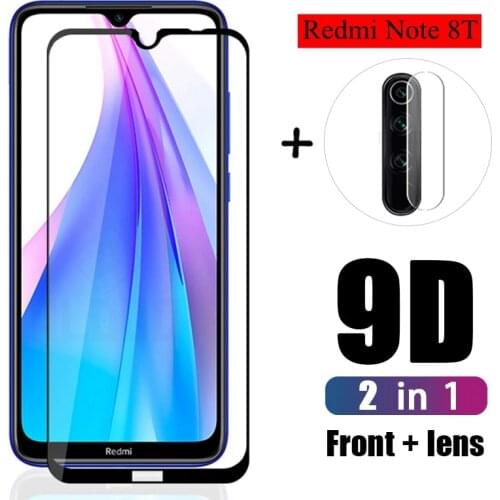 2in1 Protective Glass For Xiomi Redmi X3 Note 7 8 pro 8T 9s 9T Poco X3 For Xiaomi Redmi note8 pro note 9 Camera Screen Protector