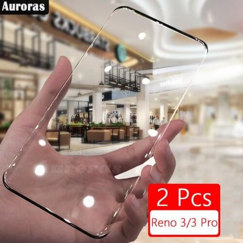 Auroras Screen Protector For OPPO Find X2 Neo Glass Film 9D Full Tempered Glass Curved Screen For Find X2 Lite Glass Find X2 Pro