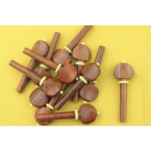 20pcs new high quality rosewood violin tuning pegs 4/4 full size