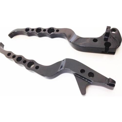 2x Left/Right Front Black Hand Brake Clutch Levers Motorcycle For Suzuki GSX 600 GSX 750 1000