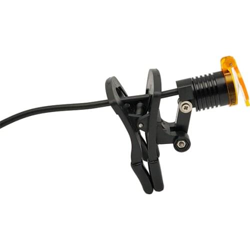 3W Plastic Clip Surgery Surgical Dental LED Head Light Medical Lamp With Good Clear Light Spot Filter Cover