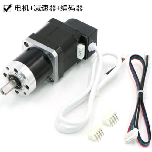42 planetary gear stepper motor, 500-line photoelectric encoder, high torque stepper motor