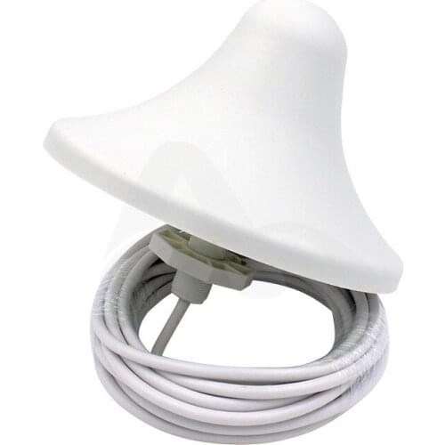 4G LTE 3G omni antenna exterior 1710-2700MHz 2.4GHz indoor antenne 5dBi SMA male N male for cellular signal booster 5m cable