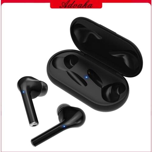 Advaka M6s Wireless Sports BT Headset 400 mAh Magnetic Contact Charging Case AI Voice Assistant Fashion Design Waterproof